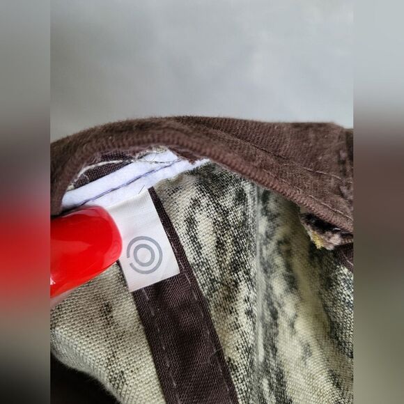 Vintage Rayovac Mossy Oak Camoflauge Velcro Back Baseball Cap - Picture 9 of 10